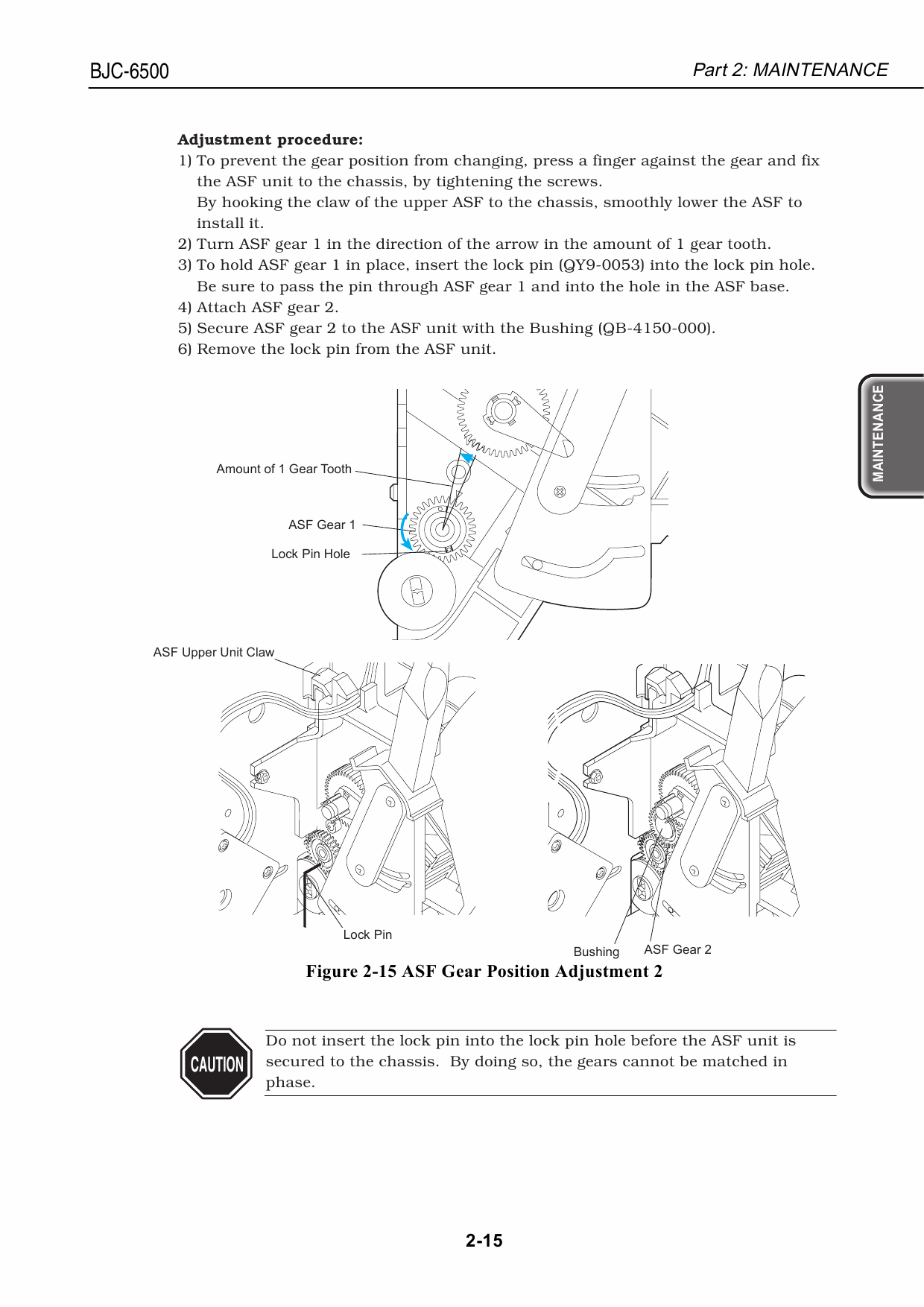 Canon BubbleJet BJC-6500 Service Manual-3